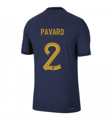 Francja Benjamin Pavard #2 Koszulka Podstawowych MŚ 2022 Krótki Rękaw